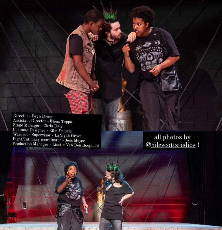 I try to be as actively involved in the arts as I can. I&#39;m an actor! Human storytelling! My stage work informs my writing:) see more actor-y stuff