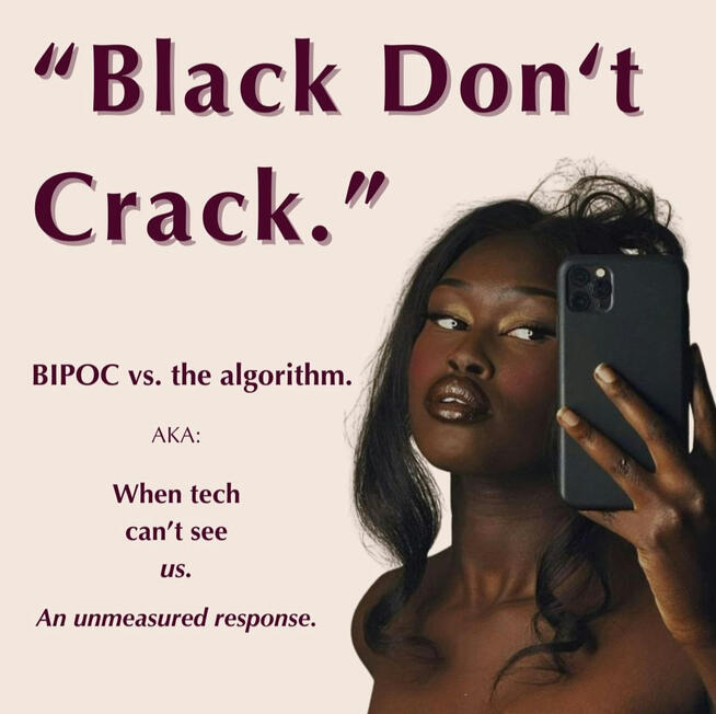 Souley Gazing social copy & branding | BIPOC vs the algorithm