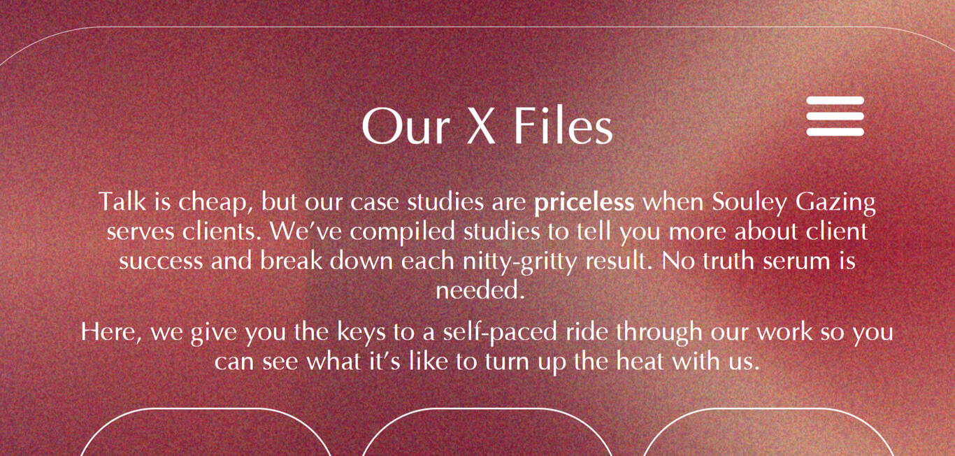 Souley Gazing Services Page